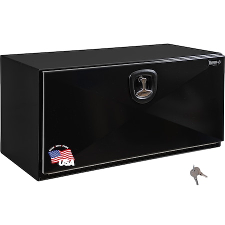 Buyers Products 18x18x30 Inch Pro Series Black Steel Underbody Truck Box 1752803
